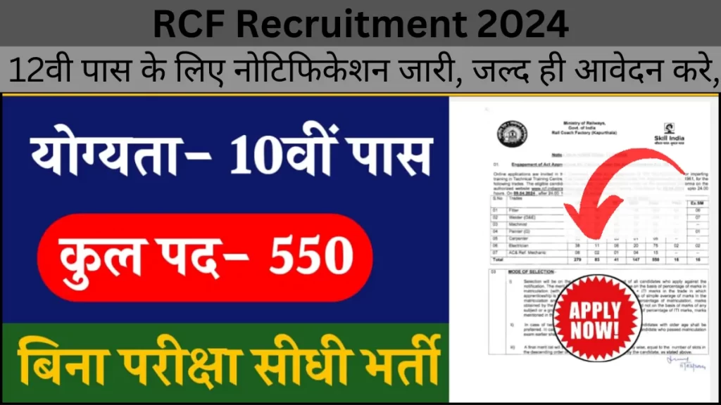 RCF Recruitment