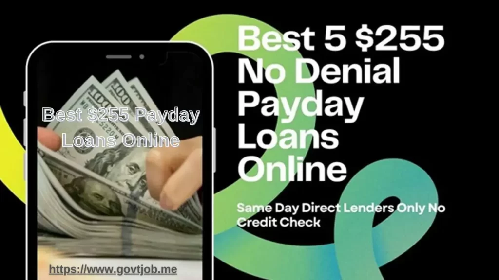 Best $255 Payday Loans Online