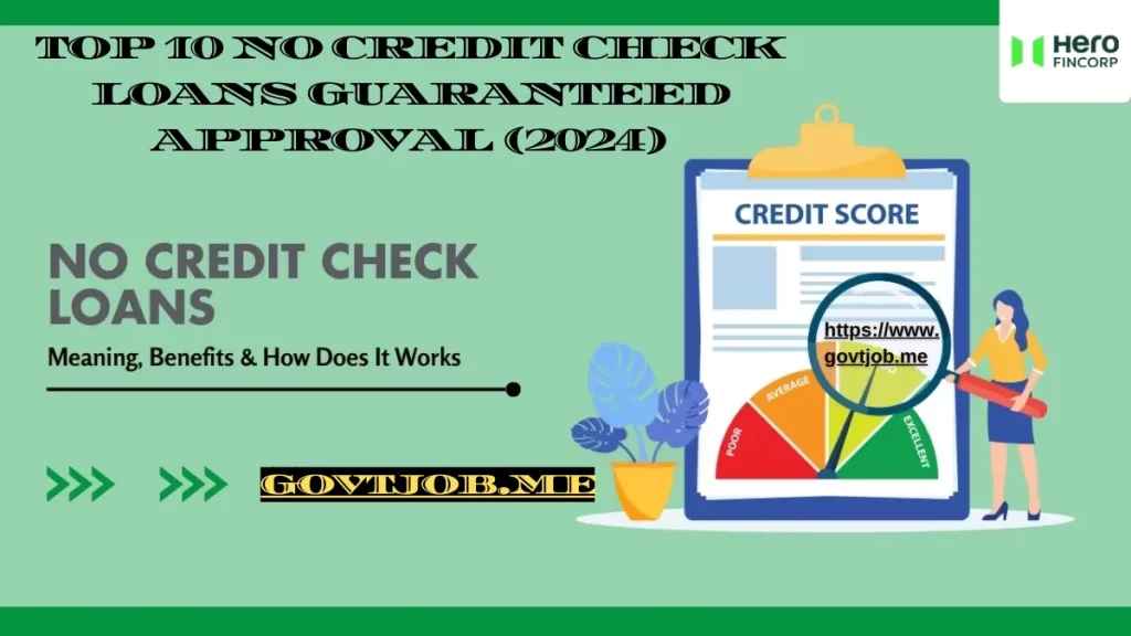 Top 10 No Credit Check Loans