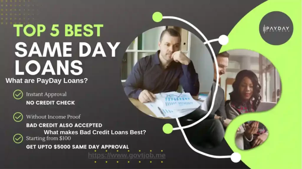 Top 5 Same Day Loans Online