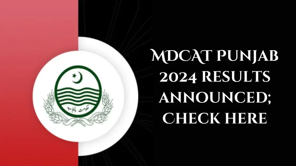 MDCAT results